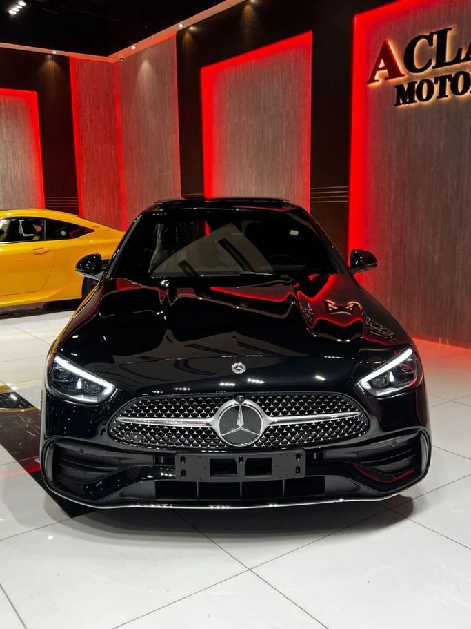 New Mercedes-Benz C-Class 200 V (W206), 2.0 l, 2025 in Dubai by A Class Motors, Black color.  | AUTO.AE