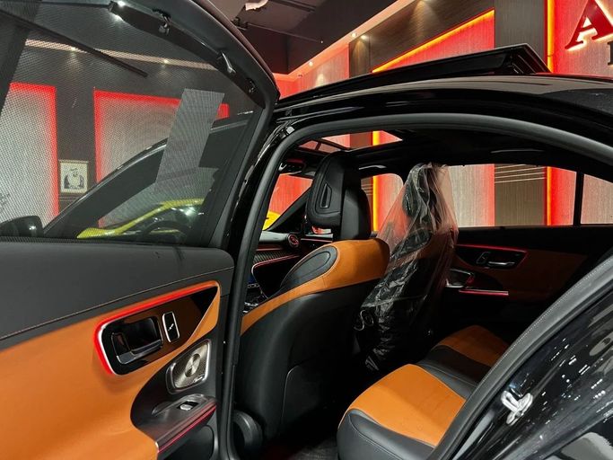 New Mercedes-Benz C-Class 200 V (W206), 2.0 l, 2025 in Dubai by A Class Motors, Black color.  | AUTO.AE