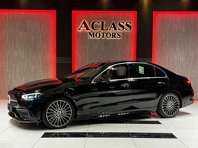 New Mercedes-Benz C-Class 200 V (W206), 2.0 l, 2025 in Dubai by A Class Motors, Black color.  | AUTO.AE