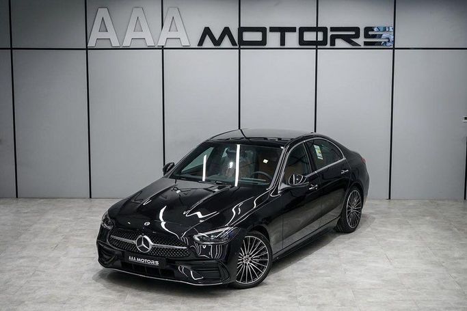 New Mercedes-Benz C-Class 200 V (W206), 1.5 l, 2025 in Dubai by AAA Motors, Black color. GCC Specs | AUTO.AE