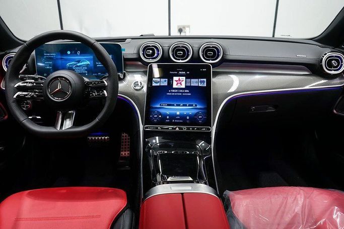 New Mercedes-Benz C-Class 200 V (W206), 1.5 l, 2025 in Dubai by AAA Motors, Black color. GCC Specs | AUTO.AE