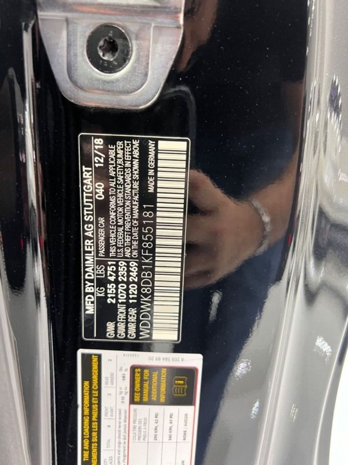 Подержанный Mercedes-Benz C-Class 300 IV (W205) Рестайлинг, 2.0 л, 2019 в Дубае от Quatro Motors Черный цвет.  | AUTO.AE