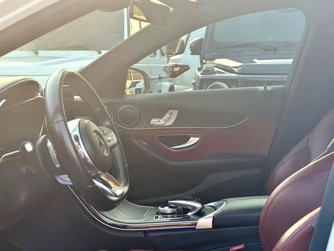 Подержанный Mercedes-Benz C-Class 200 IV (W205) Рестайлинг, 1.5 л, 2020 в Дубае от Auto Bank Motors Белый цвет. GCC | AUTO.AE