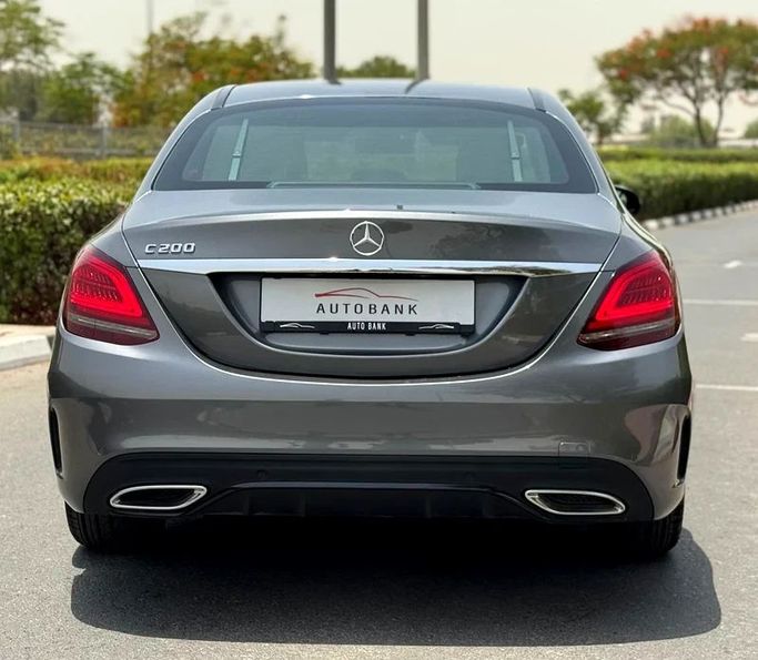 Used Mercedes-Benz C-Class 200 V (W206), 1.5 l, 2021 in Dubai by Auto Bank Motors, Grey color. GCC Specs | AUTO.AE