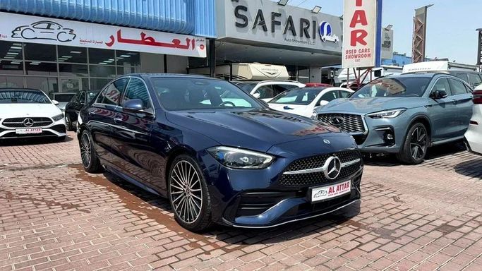 Used Mercedes-Benz C-Class 200 V (W206), 1.5 l, 2023 in Dubai by Ignite Used Cars, Blue color. GCC Specs | AUTO.AE