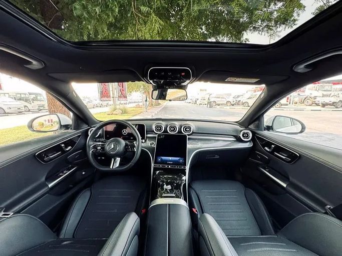 Used Mercedes-Benz C-Class 260 L V (W206), 1.5 l, 2024 in Dubai by Mirza Automobile FZE, White color. Chinese Specs | AUTO.AE
