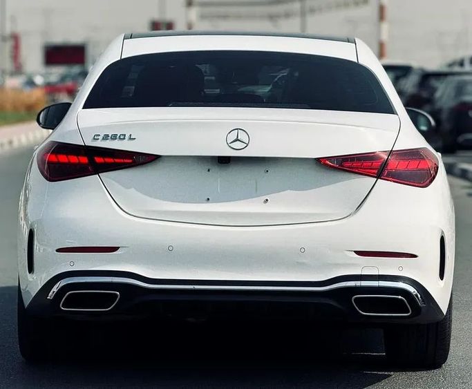 Used Mercedes-Benz C-Class 260 L V (W206), 1.5 l, 2024 in Dubai by Mirza Automobile FZE, White color. Chinese Specs | AUTO.AE