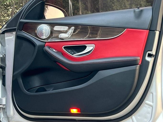 New Mercedes-Benz C-Class 300 IV (W205) Facelift, 2.0 l, 2018 in Dubai by Prestige motors, Grey color. American Specs | AUTO.AE