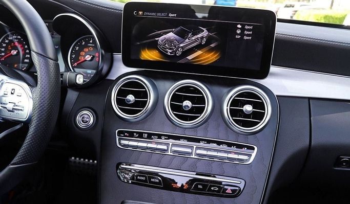 Used Mercedes-Benz C-Class 200 IV (W205) Facelift, 1.5 l, 2023 in Dubai by Segrex Auto, Grey color. European Specs | AUTO.AE