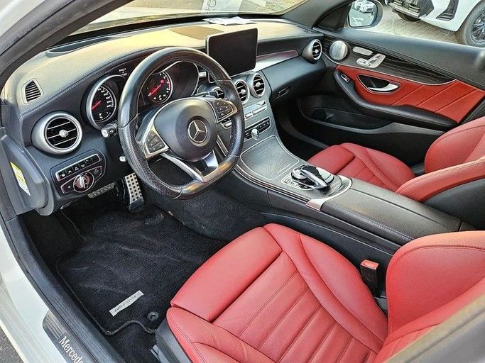 Used Mercedes-Benz C-Class 300 IV (W205), 2.0 l, 2016 in Dubai by Irfan Motors, White color. Japanese Specs | AUTO.AE