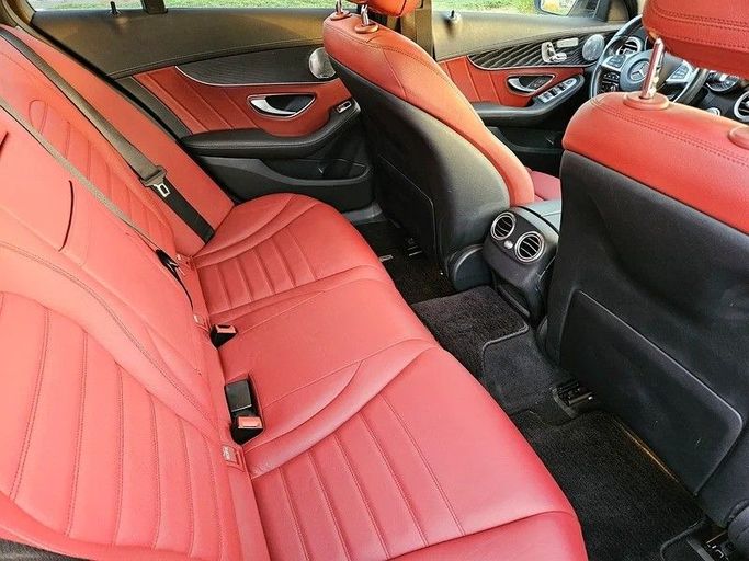 Used Mercedes-Benz C-Class 300 IV (W205), 2.0 l, 2016 in Dubai by Irfan Motors, White color. Japanese Specs | AUTO.AE