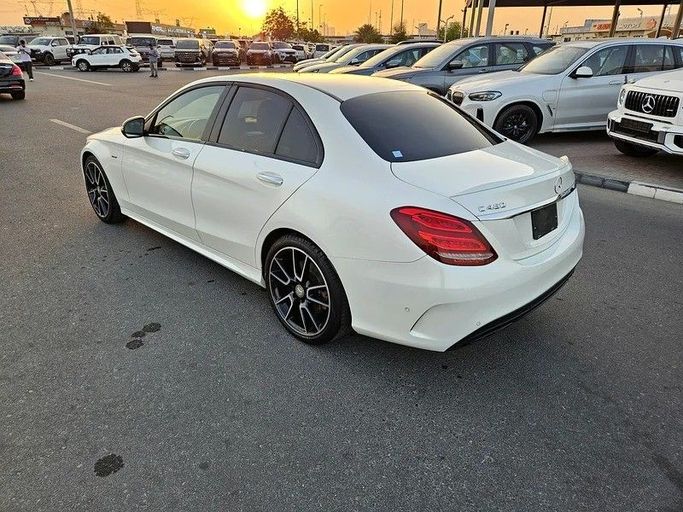 Used Mercedes-Benz C-Class 300 IV (W205), 2.0 l, 2016 in Dubai by Irfan Motors, White color. Japanese Specs | AUTO.AE