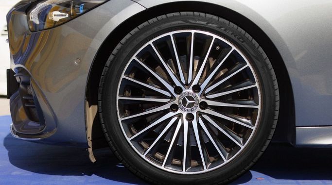 Used Mercedes-Benz C-Class 300 V (W206), 2.0 l, 2024 in Dubai by Cariva Used Cars , Grey color. GCC Specs | AUTO.AE