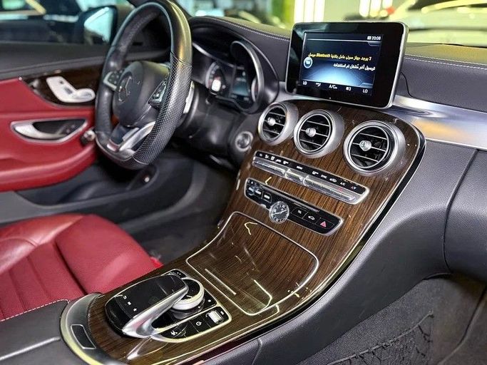 Used Mercedes-Benz C-Class 200 IV (W205), 2.0 l, 2016 in Dubai by GE Motors, White color. GCC Specs | AUTO.AE