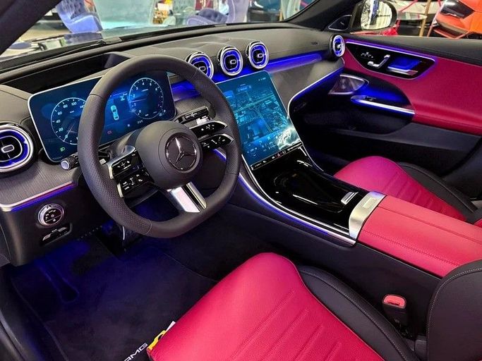 Новый Mercedes-Benz C-Class 200 V (W206), 1.5 л, 2025 в Дубае от GE Motors Серый цвет. GCC | AUTO.AE