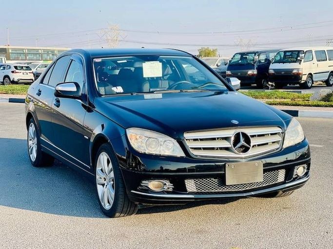 Used Mercedes-Benz C-Class 250 III (W204), 2.5 l, 2008 in Dubai by Al Abbas Motors, Black color. Japanese Specs | AUTO.AE