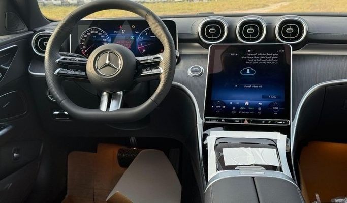 New Mercedes-Benz C-Class 200 L V (W206), 1.5 l, 2025 in Dubai by Gold Auto, White color. Other | AUTO.AE