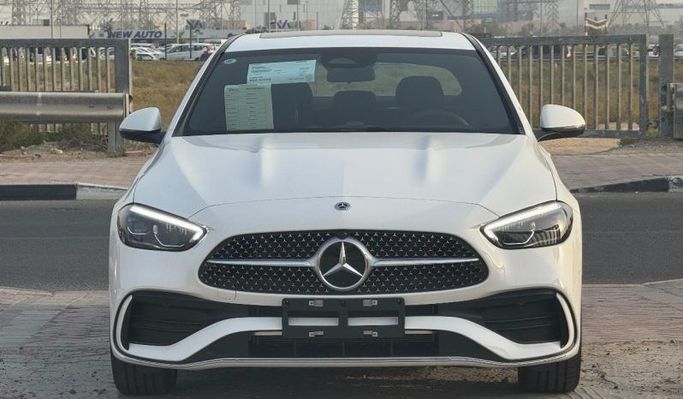 New Mercedes-Benz C-Class 200 L V (W206), 1.5 l, 2025 in Dubai by Gold Auto, White color. Other | AUTO.AE