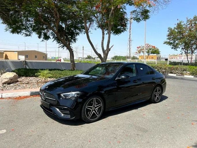 New Mercedes-Benz C-Class 200 V (W206), 1.5 l, 2023 in Dubai by Al Ketbi Motors, Black color. European Specs | AUTO.AE