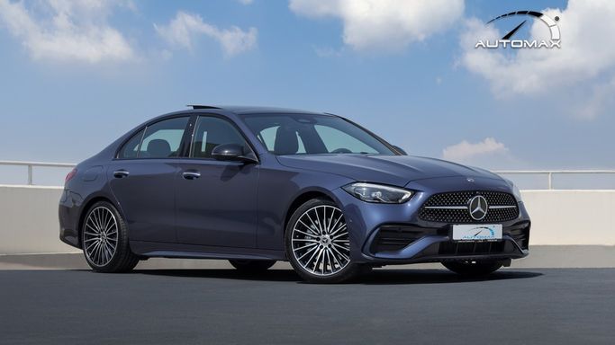 جديدة Mercedes-Benz C-Class 200 V (W206), 1.5 l, 2026 في في دبي من Automax®، اللون أزرق. مواصفات الخليج | AUTO.AE