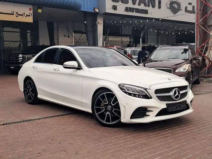 Подержанный Mercedes-Benz C-Class 200 IV (W205) Рестайлинг, 1.5 л, 2019 в Дубае от Winner Motors  Белый цвет. GCC | AUTO.AE | Объявление #252209