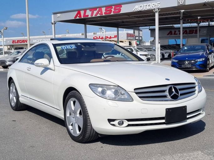 Used Mercedes-Benz CL-Class 550 III (C216), 5.5 l, 2007 in Dubai by Saeed Auto, White color. Japanese Specs | AUTO.AE
