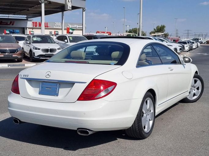Used Mercedes-Benz CL-Class 550 III (C216), 5.5 l, 2007 in Dubai by Saeed Auto, White color. Japanese Specs | AUTO.AE