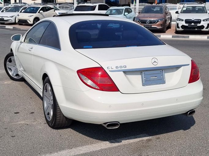 Used Mercedes-Benz CL-Class 600 III (C216), 5.5 l, 2007 in Dubai by Saeed Auto, White color. Japanese Specs | AUTO.AE