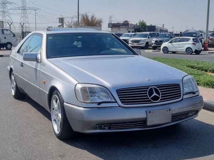 Used Mercedes-Benz CL-Class 600 I (C140), 6.0 l, 1994 in Dubai by Saeed Auto, Grey color. Japanese Specs | AUTO.AE