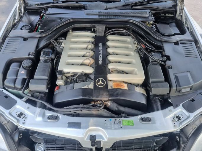 Used Mercedes-Benz CL-Class 600 I (C140), 6.0 l, 1994 in Dubai by Saeed Auto, Grey color. Japanese Specs | AUTO.AE