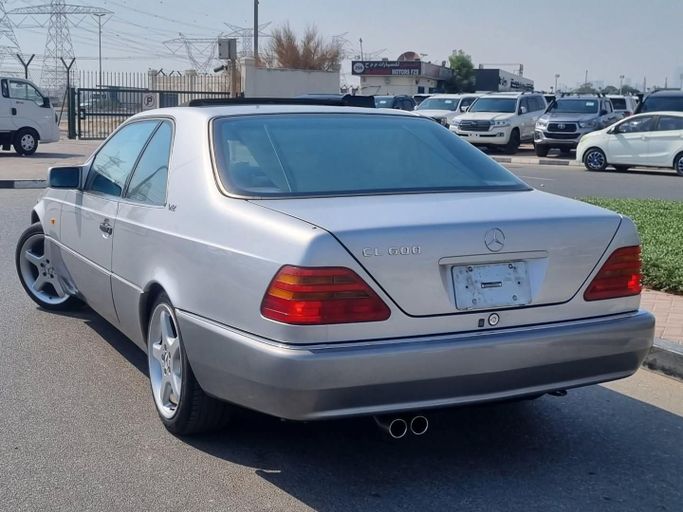 Used Mercedes-Benz CL-Class 600 I (C140), 6.0 l, 1994 in Dubai by Saeed Auto, Grey color. Japanese Specs | AUTO.AE