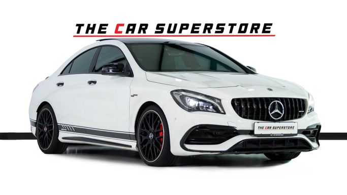 Подержанный Mercedes-Benz CLA AMG 45 AMG I (C117, X117) Рестайлинг, 2.0 л, 2018 в Дубае от The Car Superstore Белый цвет. Other | AUTO.AE