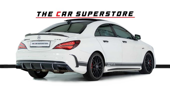 Подержанный Mercedes-Benz CLA AMG 45 AMG I (C117, X117) Рестайлинг, 2.0 л, 2018 в Дубае от The Car Superstore Белый цвет. Other | AUTO.AE