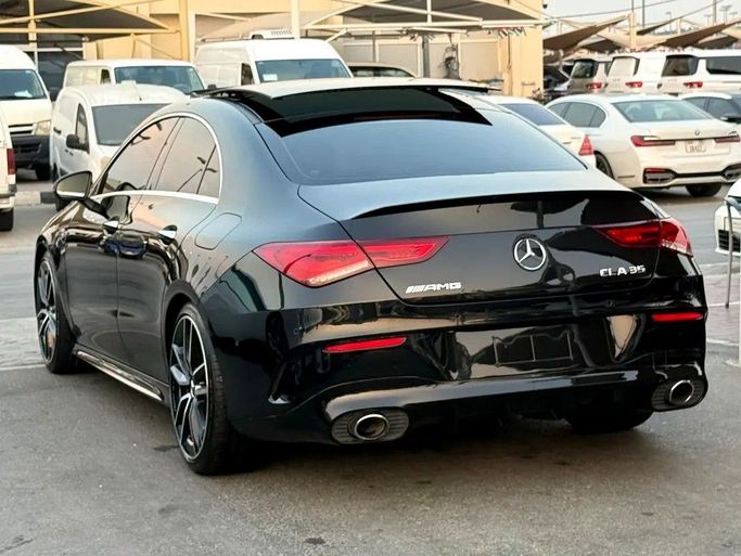 Подержанный Mercedes-Benz CLA AMG 35 AMG II (C118, X118), 2.0 л, 2020 в Дубае от Al Qemah Used Cars Черный цвет. GCC | AUTO.AE