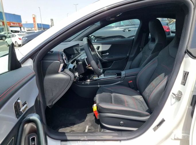 New Mercedes-Benz CLA 200 II (C118, X118) Facelift, 1.3 l, 2025 in Dubai by Auto Gallery DXB, White color. GCC Specs | AUTO.AE
