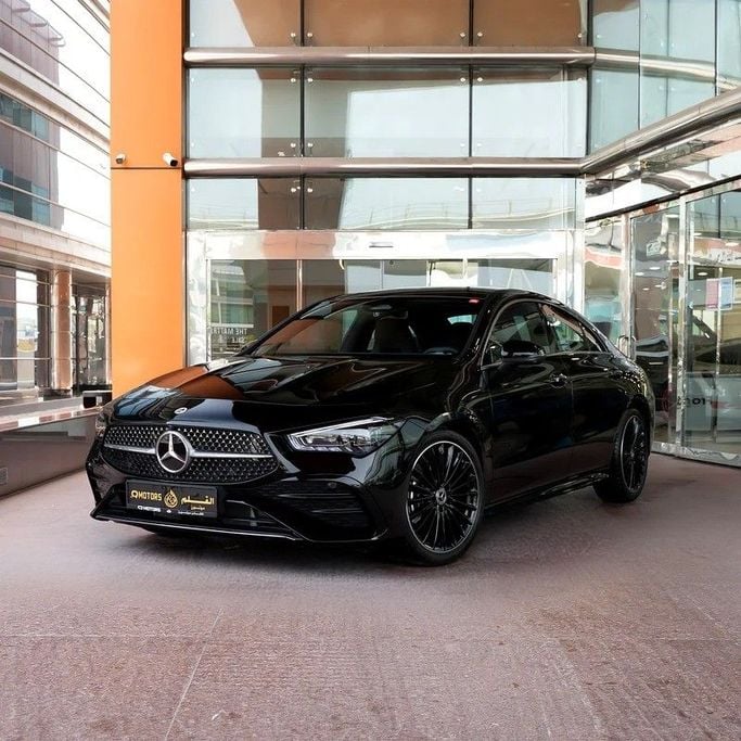 Новый Mercedes-Benz CLA 200 II (C118, X118) Рестайлинг, 1.3 л, 2025 в Дубае от Q Motors Черный цвет. GCC | AUTO.AE
