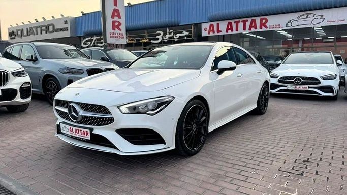 Used Mercedes-Benz CLA 250 II (C118, X118) Facelift, 2.0 l, 2023 in Dubai by Ignite Used Cars, White color. GCC Specs | AUTO.AE