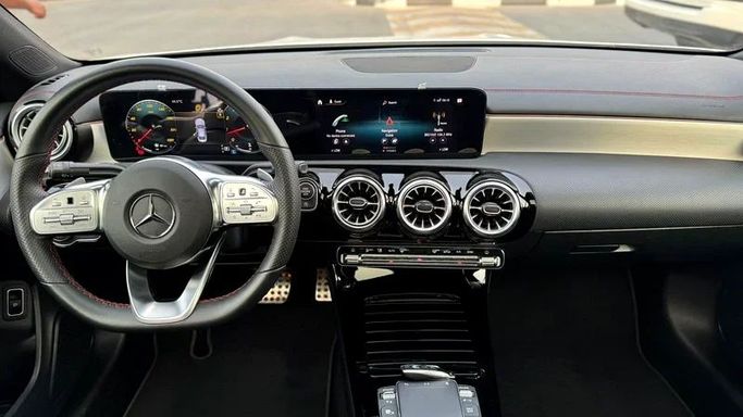 Used Mercedes-Benz CLA 250 II (C118, X118) Facelift, 2.0 l, 2023 in Dubai by Ignite Used Cars, White color. GCC Specs | AUTO.AE