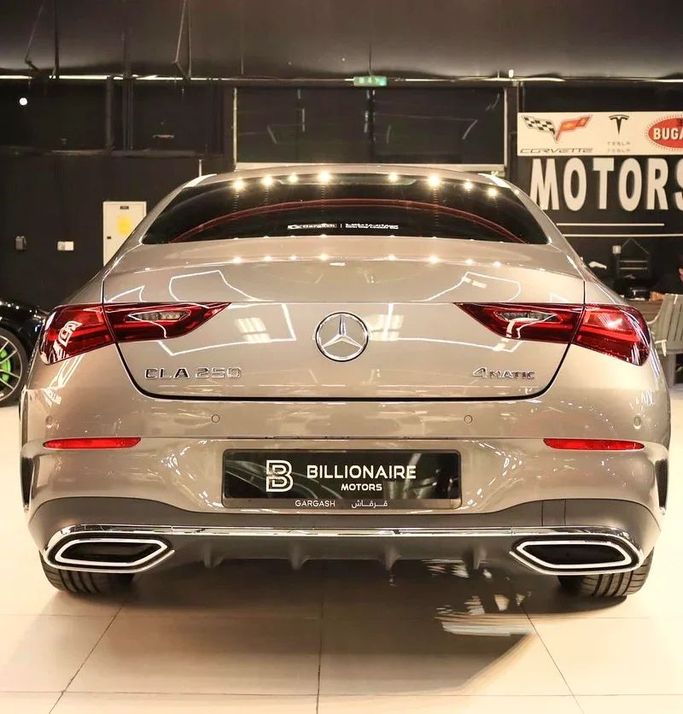 Новый Mercedes-Benz CLA 250 II (C118, X118) Рестайлинг, 2.0 л, 2025 в Дубае от Billionaire Motors Серый цвет. GCC | AUTO.AE