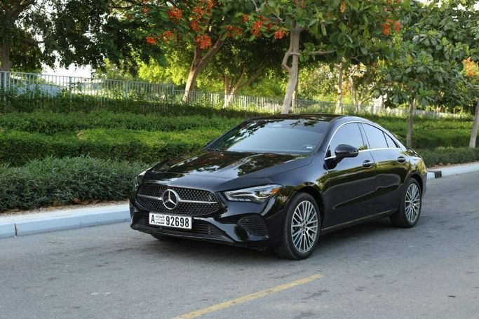 Used Mercedes-Benz CLA 250 II (C118, X118) Facelift, 2.0 l, 2025 in Dubai by Pegasus Automobile, Black color. American Specs | AUTO.AE