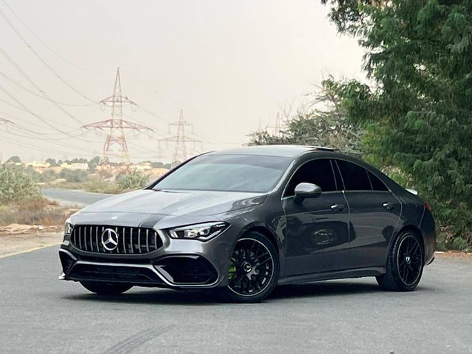 Подержанный Mercedes-Benz CLA 250 II (C118, X118), 2.0 л, 2021 в Дубае от Prestige motors Серый цвет. Американская | AUTO.AE