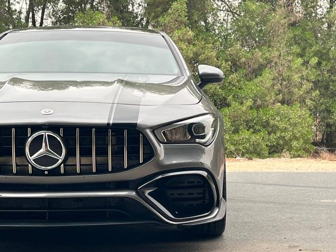 Подержанный Mercedes-Benz CLA 250 II (C118, X118), 2.0 л, 2021 в Дубае от Prestige motors Серый цвет. Американская | AUTO.AE