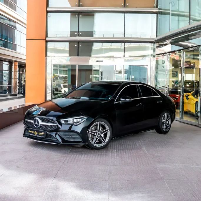 Подержанный Mercedes-Benz CLA 200 II (C118, X118), 1.3 л, 2022 в Дубае от Q Motors Черный цвет. Европейская | AUTO.AE | Объявление #263534