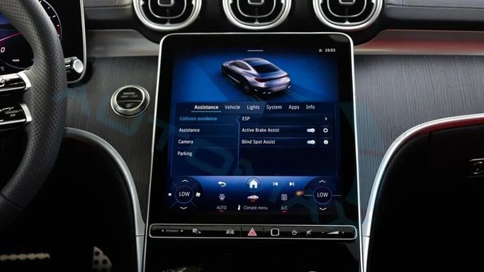 New Mercedes-Benz CLE 200, 2.0 l, 2025 in Dubai by Auto Max Group, Grey color. GCC Specs | AUTO.AE