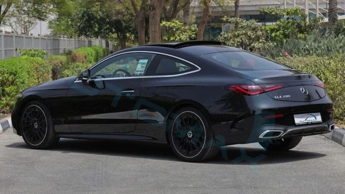 New Mercedes-Benz CLE 200, 2.0 l, 2025 in Dubai by Auto Max Group, Black color. GCC Specs | AUTO.AE
