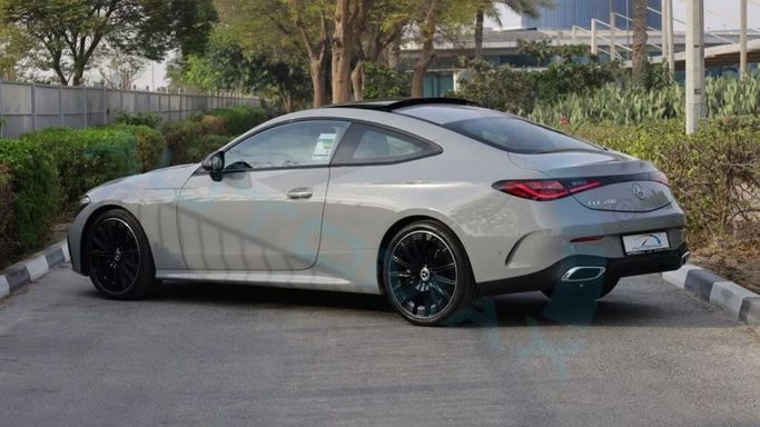 New Mercedes-Benz CLE 200, 2.0 l, 2025 in Dubai by Auto Max Group, Grey color. GCC Specs | AUTO.AE