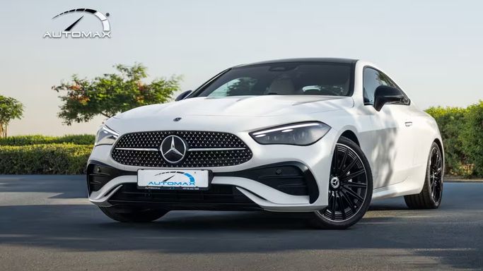 New Mercedes-Benz CLE 200, 2.0 l, 2026 in Dubai by Automax®, White color.  | AUTO.AE | Listing #269137