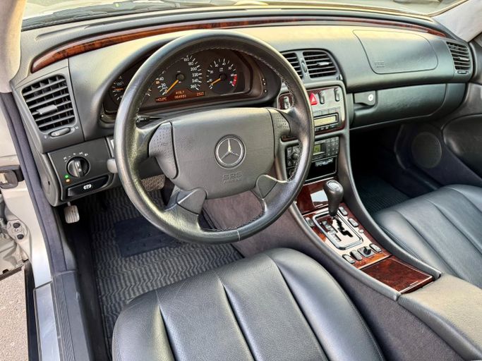 Used Mercedes-Benz CLK-Class 320 I (W208), 3.2 l, 1999 in Dubai by Saeed Auto, Silver color. Japanese Specs | AUTO.AE