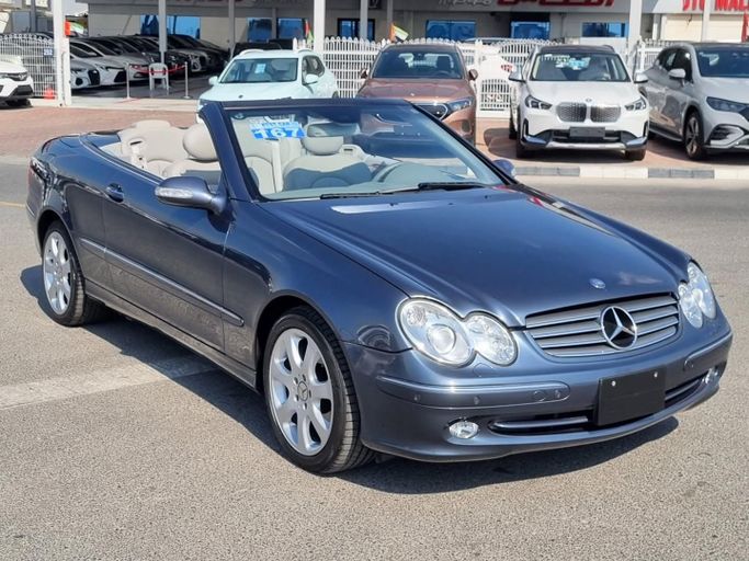 Подержанный Mercedes-Benz CLK-Class 320 II (W209), 3.2 л, 2004 в Дубае от Saeed Auto Синий цвет. Японская | AUTO.AE