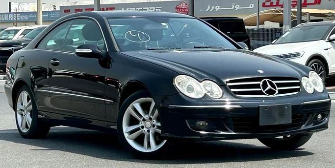 Подержанный Mercedes-Benz CLK-Class 350 II (W209) Рестайлинг, 3.5 л, 2008 в Дубае от Mirza Automobile FZE Черный цвет. Японская | AUTO.AE